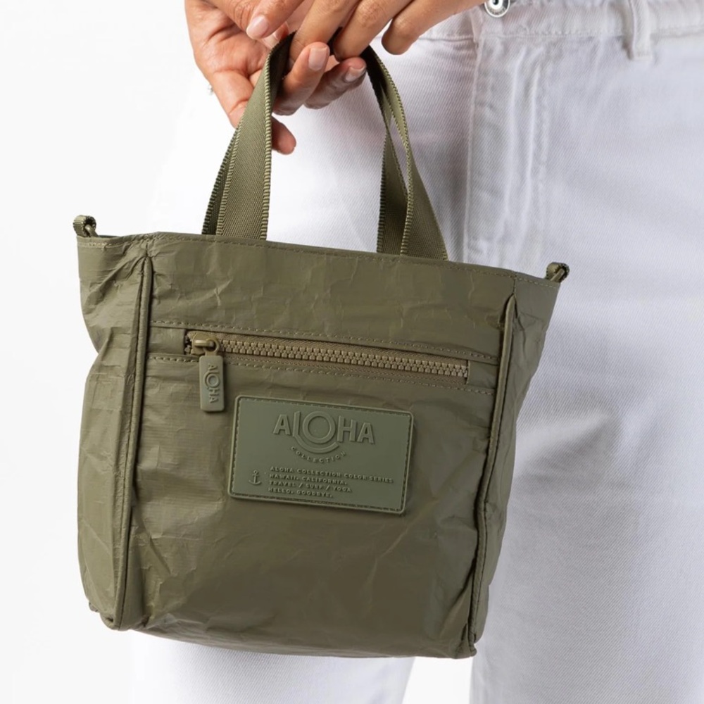 Aloha Collection Monochrome Olive Crossbody - Picture 2 of 7